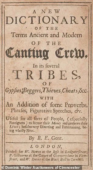 A 327-Year-Old Dictionary Reveals 17th-Century London's Shadowy Underbelly Through Cryptic Slang