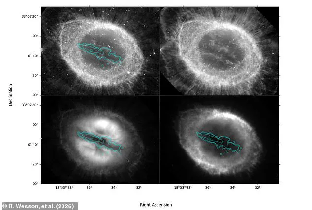 A Mysterious Iron Bar in the Ring Nebula Puzzles Astronomers: What Does It Reveal About Planetary Destruction?