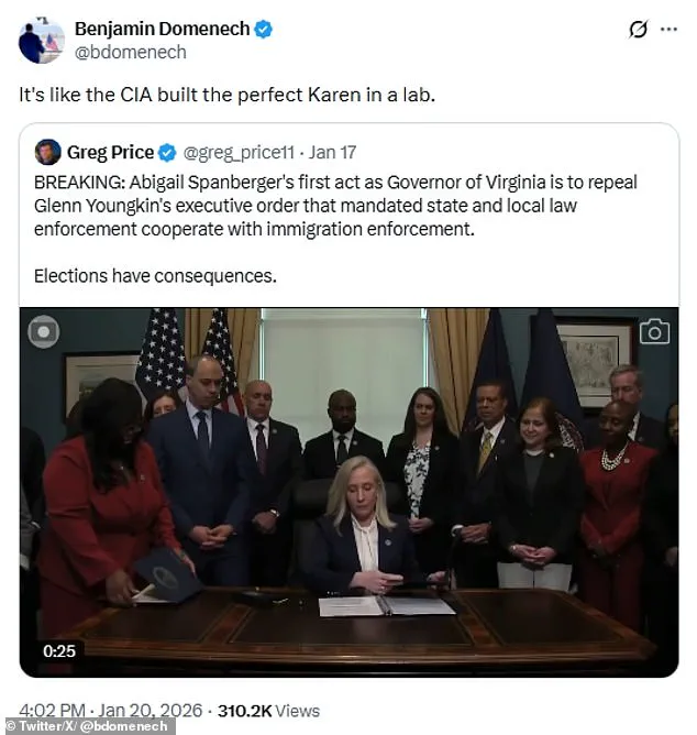 Abigail Spanberger's 'Far-Left' Policies Spark Controversy as Critics Accuse Her of Abandoning Campaign Promises