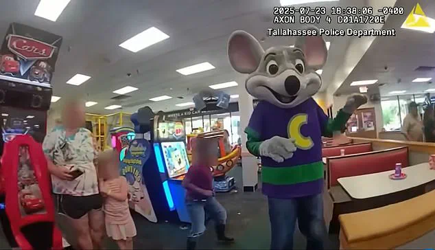 Body-Cam Footage Reveals Arrest of Chuck E. Cheese Mascot, Sparking Debate Over Law Enforcement and Children's Well-Being
