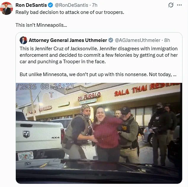 Breaking: Florida Woman Arrested After Punching ICE Officer During Protest; Immigration Tensions Escalate