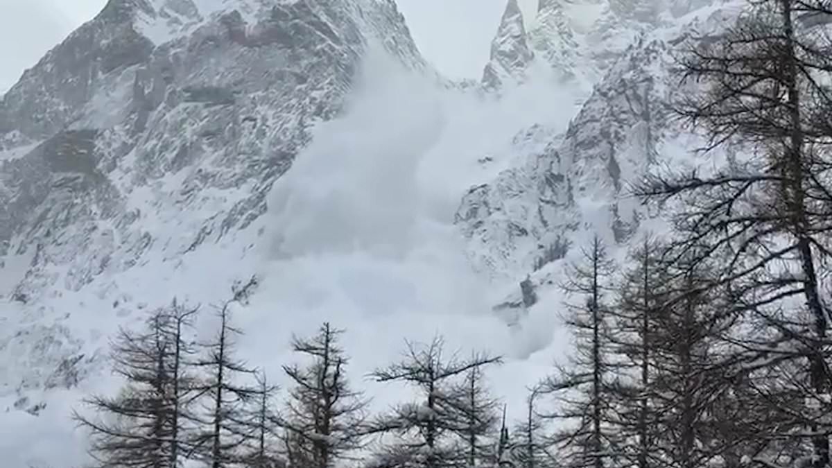 British Family Films Terrifying Avalanche in Italy Days After Deadly Incident