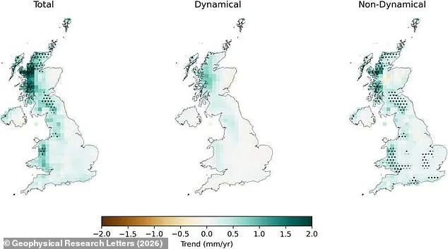 British Winters to Become Even Wetter as Climate Change Accelerates Rainfall, Study Reveals 7% Increase Per Degree of Global Warming