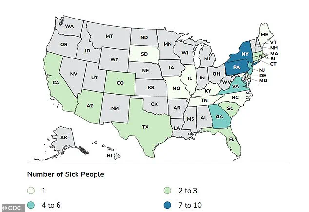 CDC Warns of Salmonella Outbreak Linked to Raw Oysters, with 64 Sick Across 22 States and 20 Hospitalized
