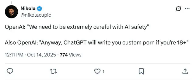 ChatGPT's Adult Content Update Sparks Ethical Debates and Mixed Public Reactions