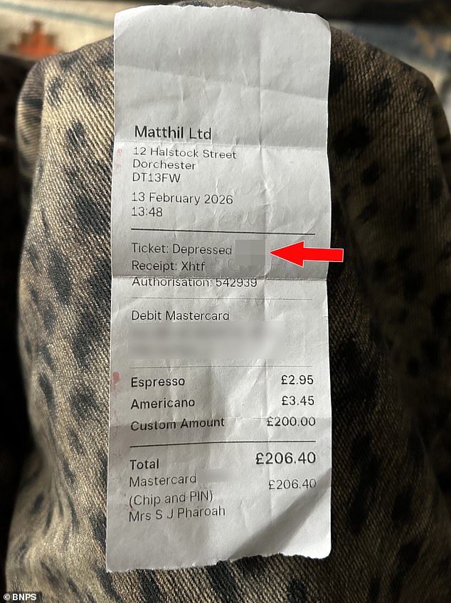 Coffee Shop Faces Outrage Over Alleged Insult on Receipt During Family's Wake