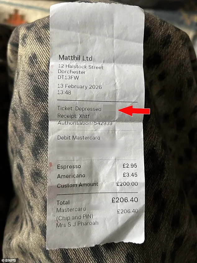 Coffee Shop Faces Outrage Over Alleged Insult on Receipt During Family's Wake