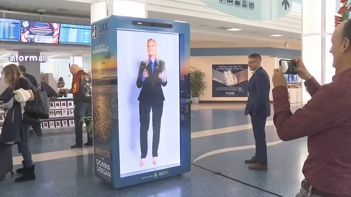 Controversial Hologram of Jacksonville Mayor Removed After Cost Overruns and Public Outcry