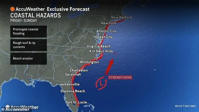 Danger Looms as East Coast Weather System Could Rapidly Evolve into Tropical Storm, Warns AccuWeather Expert Alex DaSilva