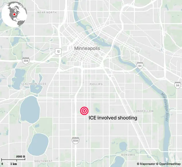 Deadly Shooting in Minneapolis Sparks Tensions Between ICE and Local Officials as DHS Claims Woman Charged Toward Agents