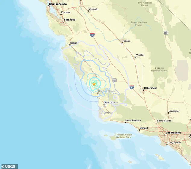 Earthquake Shakes California's Central Coast: 4.1 Magnitude Tremors Reported from Salinas to Lompoc