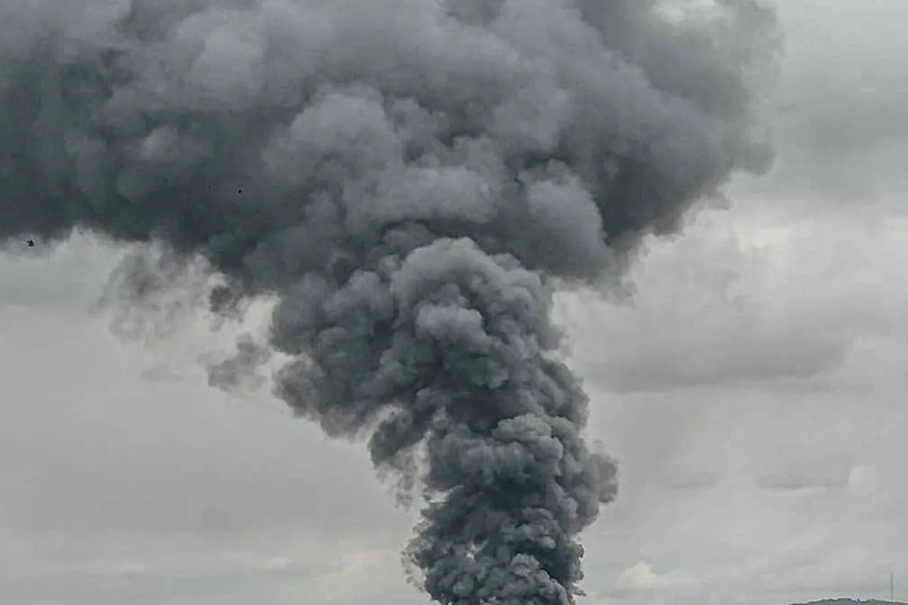 Explosions Rock Lviv Oblast on November 19, Sparking Fire at Energy Facility