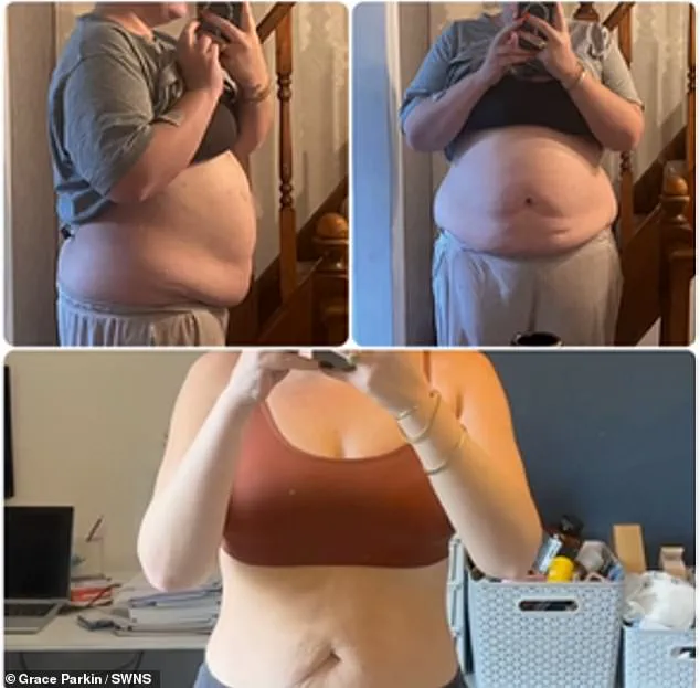 Grace Parkin, First in UK to Use Weight Loss Injections to Combat £1,000-Month Shopping Addiction