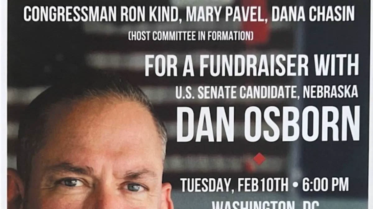 High-Profile DC Fundraiser for Dan Osborn Canceled After Co-Host Linked to Epstein Files
