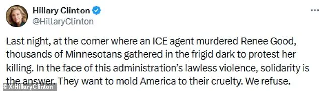 Hillary Clinton's Remarks on ICE Shooting Ignite Debate Over Limited Information Access