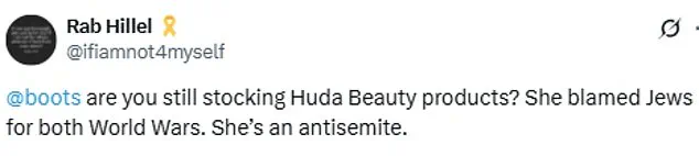 Huda Kattan's Anti-Semitic Conspiracy Theories Spark Backlash and Calls for Industry Accountability