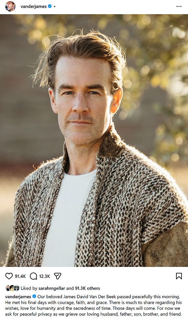 James Van Der Beek's Death at 48 Sparks Urgent Call for Early Bowel Cancer Detection and Awareness of Subtle Symptoms