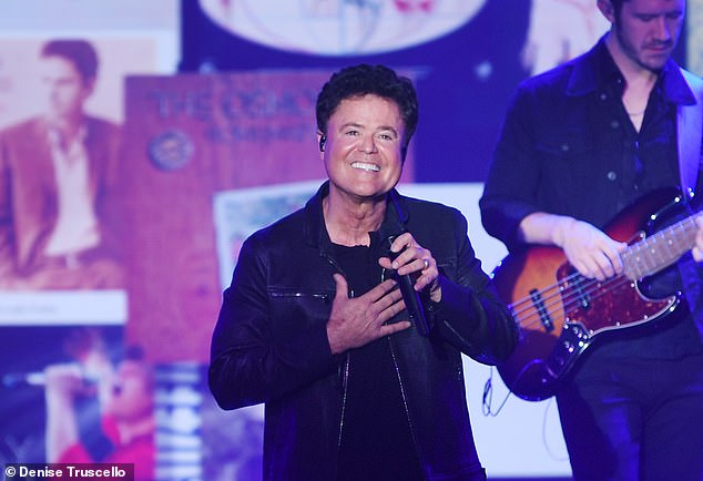 Las Vegas Lawsuit Alleges Donny Osmond Concert Prop Caused Permanent Eye Damage