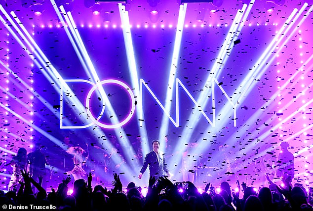 Las Vegas Lawsuit Alleges Donny Osmond Concert Prop Caused Permanent Eye Damage