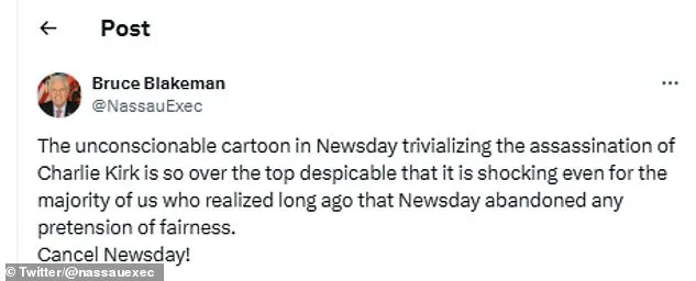 Late-Breaking: Newsday Apologizes After Controversial Cartoon Sparks Outcry Across Long Island