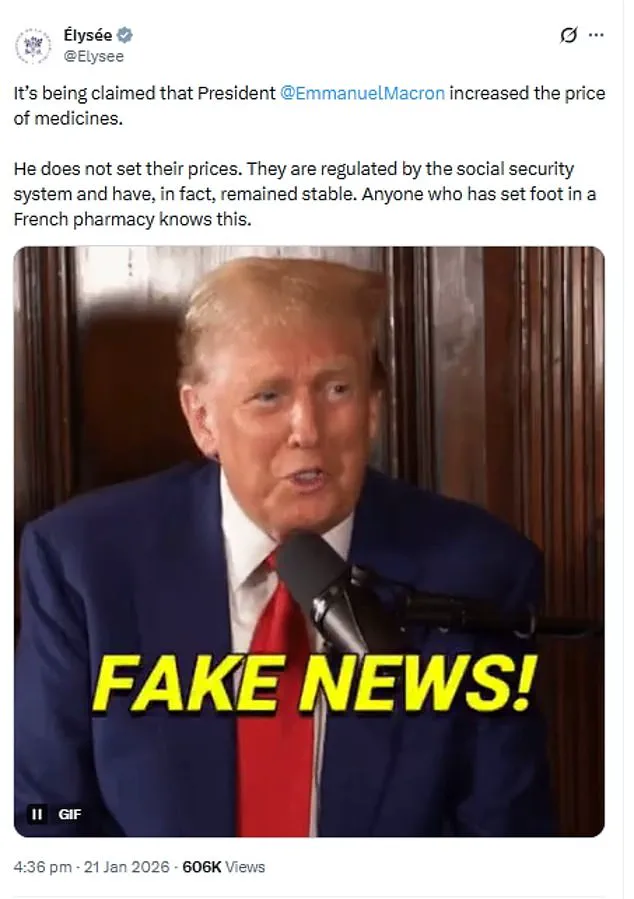 Late-Breaking: Trump and Macron's Escalating War of Words Over Tariffs and Social Media Meme Sparks Diplomatic Tensions