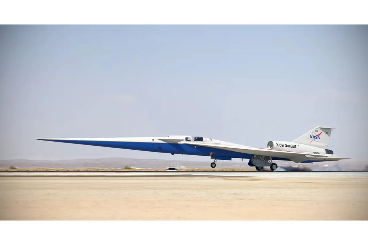 Lockheed Martin and NASA Achieve Historic Milestone with Successful X-59 Supersonic Aircraft Test Flight