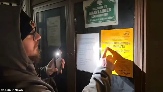 Maryland Condo Residents Face Crisis as Homeless Encampment Sparks Conflict with Officials