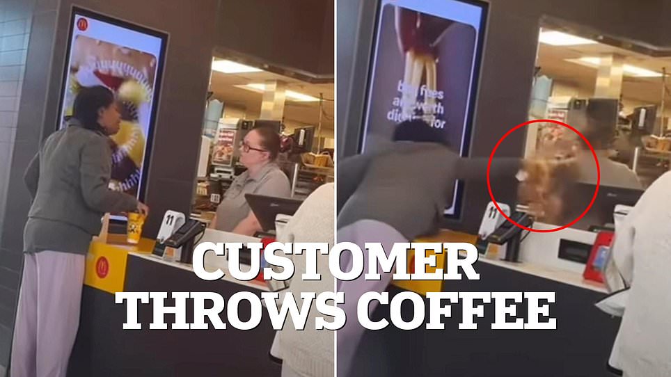 McDonald's Customer Faces Jail Time After Hot Coffee Attack on Employee: Viral Video Sparks Outrage