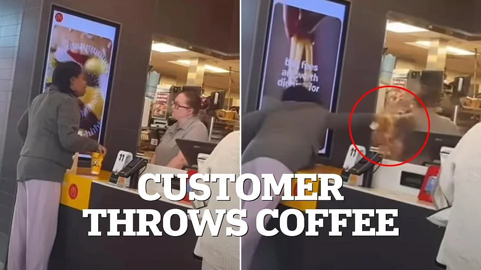 McDonald's Customer Faces Jail Time After Hot Coffee Attack on Employee: Viral Video Sparks Outrage
