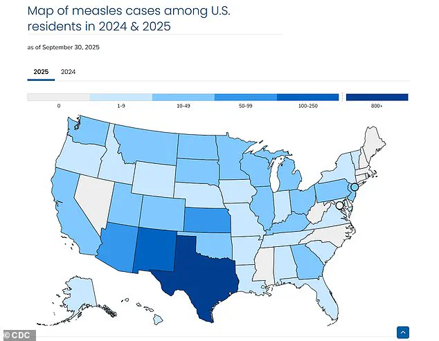 Measles Outbreak in South Carolina: Eight Cases Confirmed, All Unvaccinated, as Part of Nationwide Surge