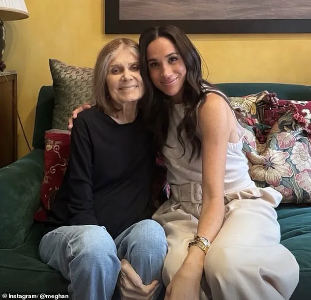 Meghan Markle's 'Friendship' with Gloria Steinem Seen as Calculated Ploy to Rehabilitate Tarnished Image, Critics Say