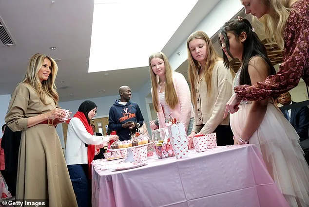 Melania Trump's Valentine's Day Visit to Children's Inn Highlights Contrast with Administration's Foreign Policy