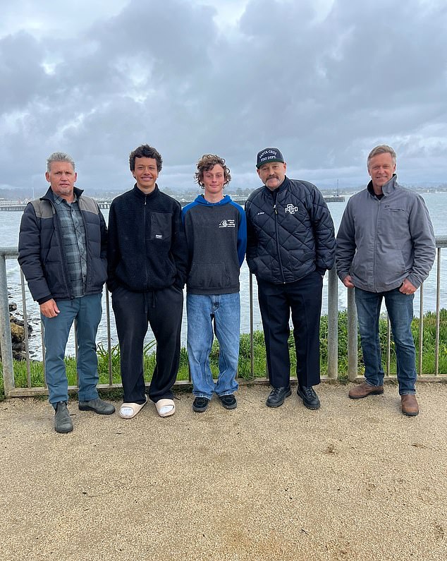 Miraculous Rescue: Family of Six Saved After Speedboat Capsizes in 12-Foot Wave Off Santa Cruz Coast, Surfers' Quick Action Proves Critical