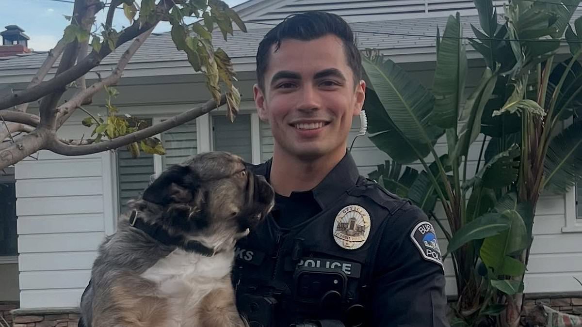 Officer Christian Parks' Viral Cuddle with French Bulldogs Sparks Social Media Frenzy