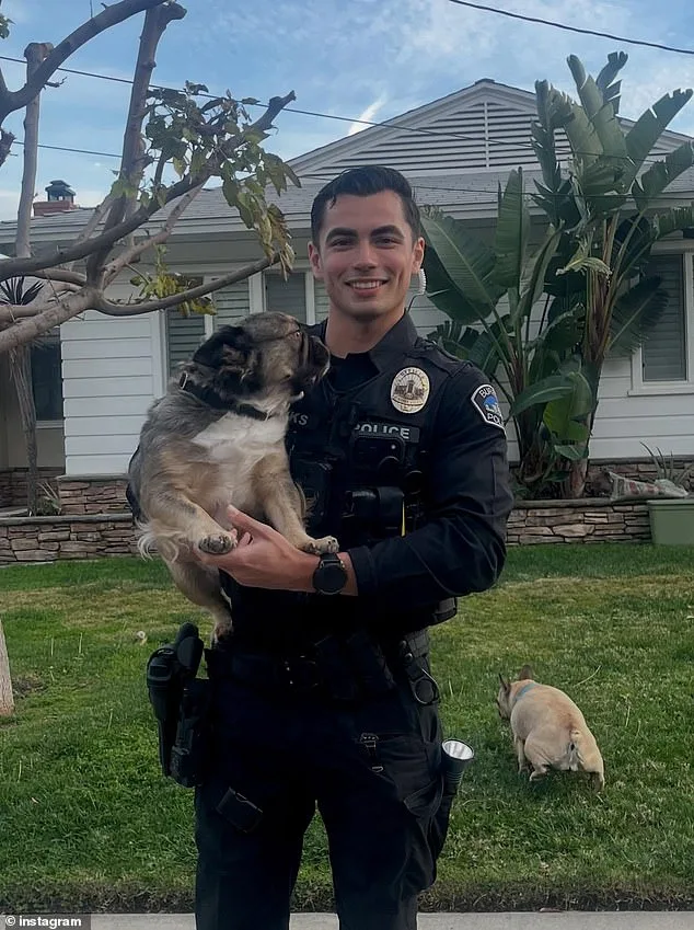 Officer Christian Parks' Viral Cuddle with French Bulldogs Sparks Social Media Frenzy