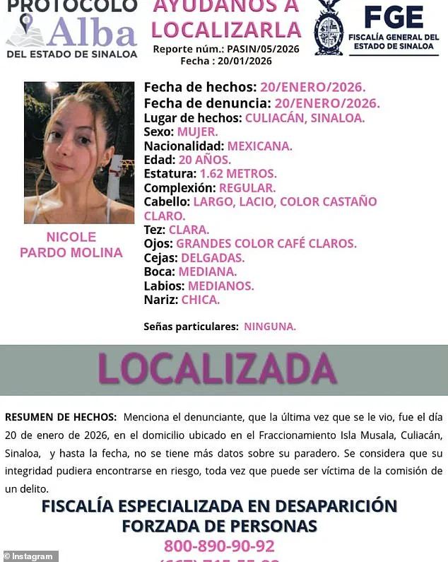 OnlyFans Model Nicole Pardo Molina Rescued After Dramatic Abduction in Mexico, Details Remain Secret