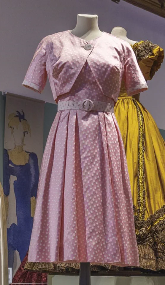 Pink Silk Dress from *The Crown* Takes Center Stage in Dundee Exhibition