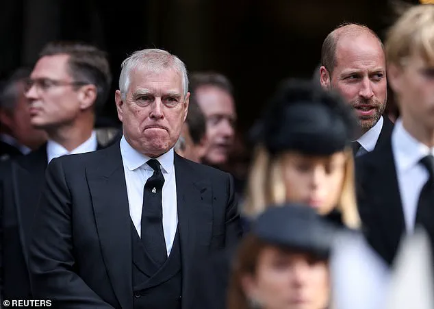 Prince Andrew and Prince William Reportedly Engage in Tense Exchange Following Duchess of Kent's Funeral, Body Language Expert Notes