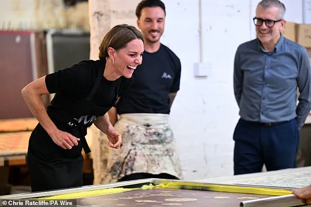 Princess of Wales Gets Hands-On with Fabric Printing in Bid to 'Distract from the Wreckage She Left Behind'
