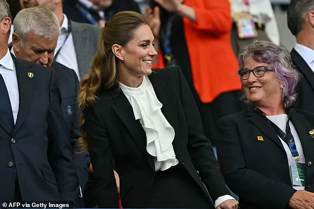 Princess of Wales Supports England's Red Roses at Women's Rugby World Cup