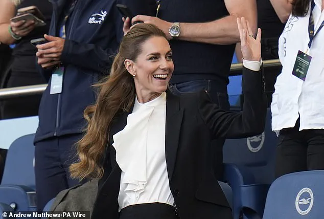 Princess of Wales Supports England's Red Roses at Women's Rugby World Cup