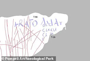 Privileged Access to Ancient Lives: Newly Uncovered Graffiti in Pompeii Reveals Timeless Human Behavior