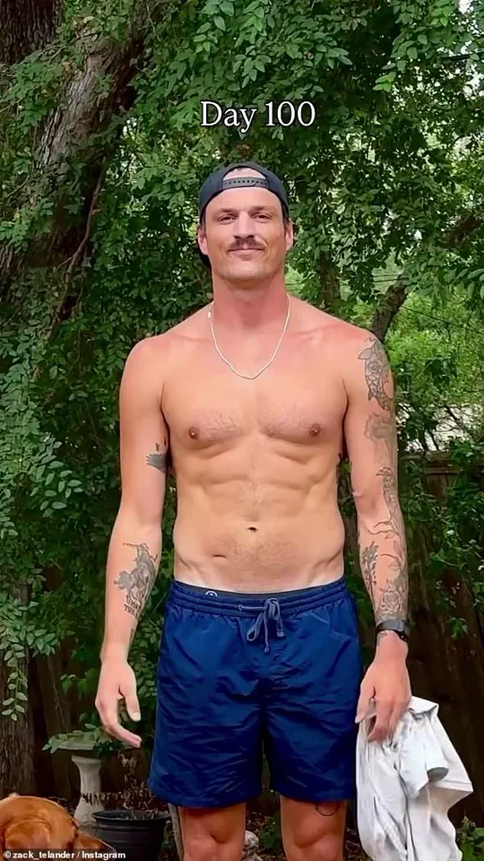 Privileged Access: Zack Telander's Exclusive 100-Day Fitness Journey as a New Dad