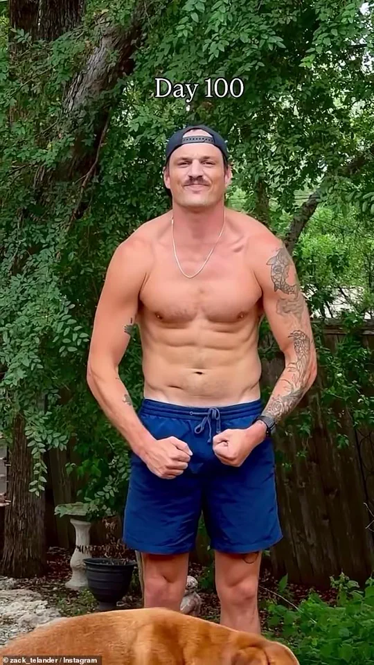 Privileged Access: Zack Telander's Exclusive 100-Day Fitness Journey as a New Dad