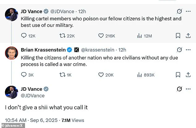 Rand Paul Criticizes JD Vance's Support of Controversial U.S. Strike on Venezuelan Drug Cartel Vessel