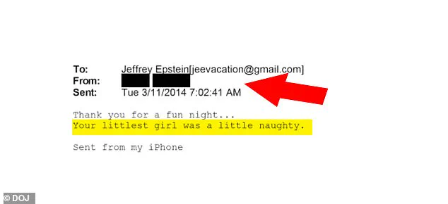 Redacted 2014 Email in Epstein Files Sparks Outrage and Calls for Unredaction