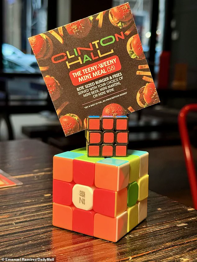 Restaurants Adapt Menus for Ozempic Users, Introducing Smaller Portion Options Like Clinton Hall's 'Teeny Weeny Mini Meal'