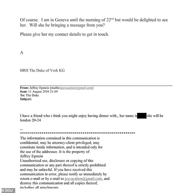 Revealed: Ghislaine Maxwell's Secret Correspondence with 'The Invisible Man' Exposes Royal Ties in Epstein Files