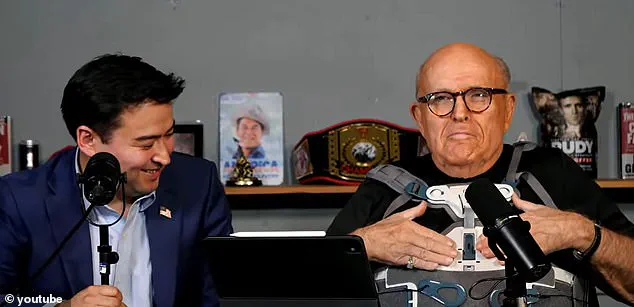Rudy Giuliani Returns to His Show in Upper Body Brace After Car Crash, Quips About Possible Permanence