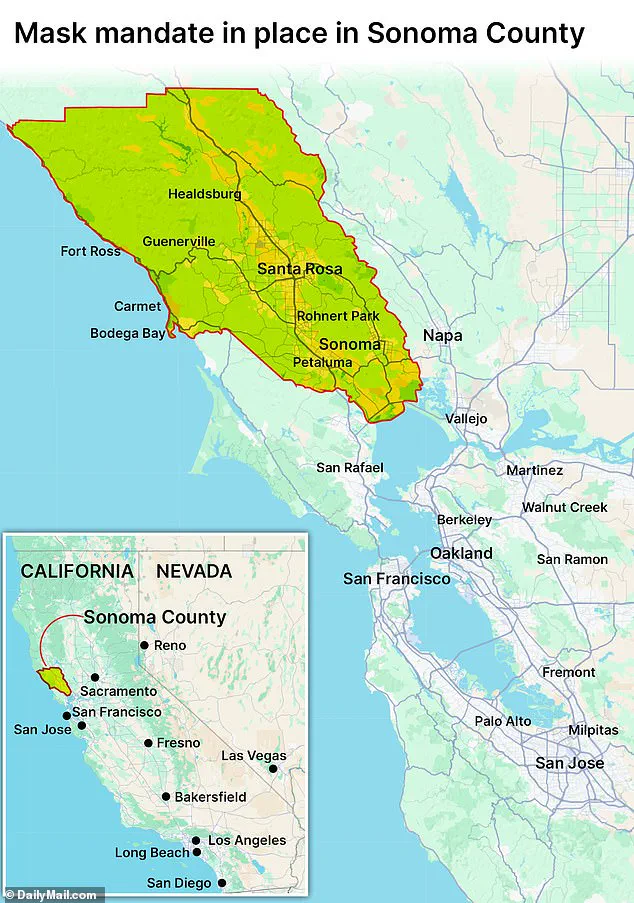 Sonoma County Reinstates Mask Mandate as Winter Surge in Respiratory Illnesses Sparks Urgent Health Alert